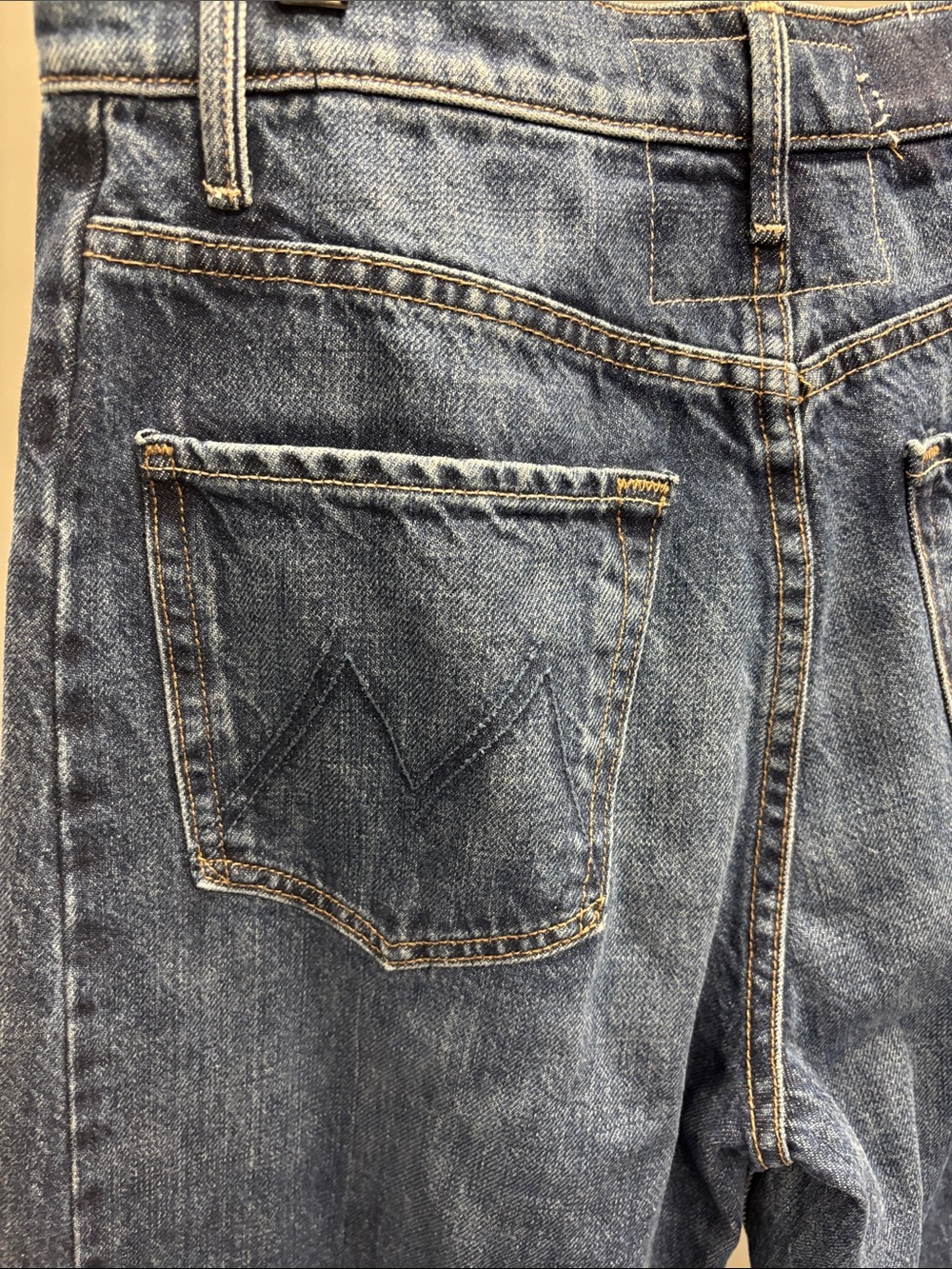Mother half pipe ankle Relaxed Blue Jeans New W/O tag - Picture 10 of 14